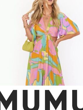 Show Me Your MuMu Dana maxi dress❤️ NWOT